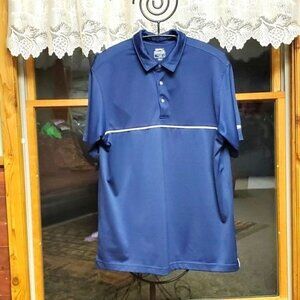Slazenger Golf Polo Short Sleeve 3 Buttoned Sz‎ L Shirt
